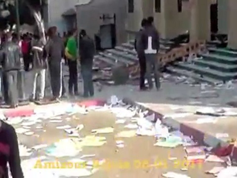 Emeutes a Bejaia 08 01 2011