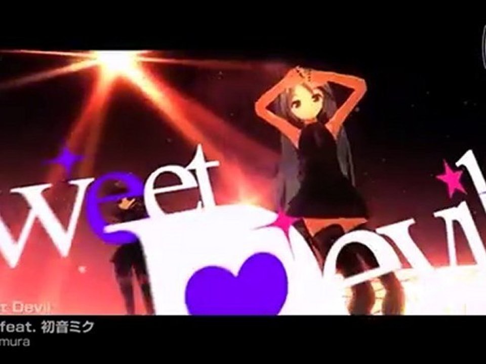 【miku】Sweet Devil【MMDPV】