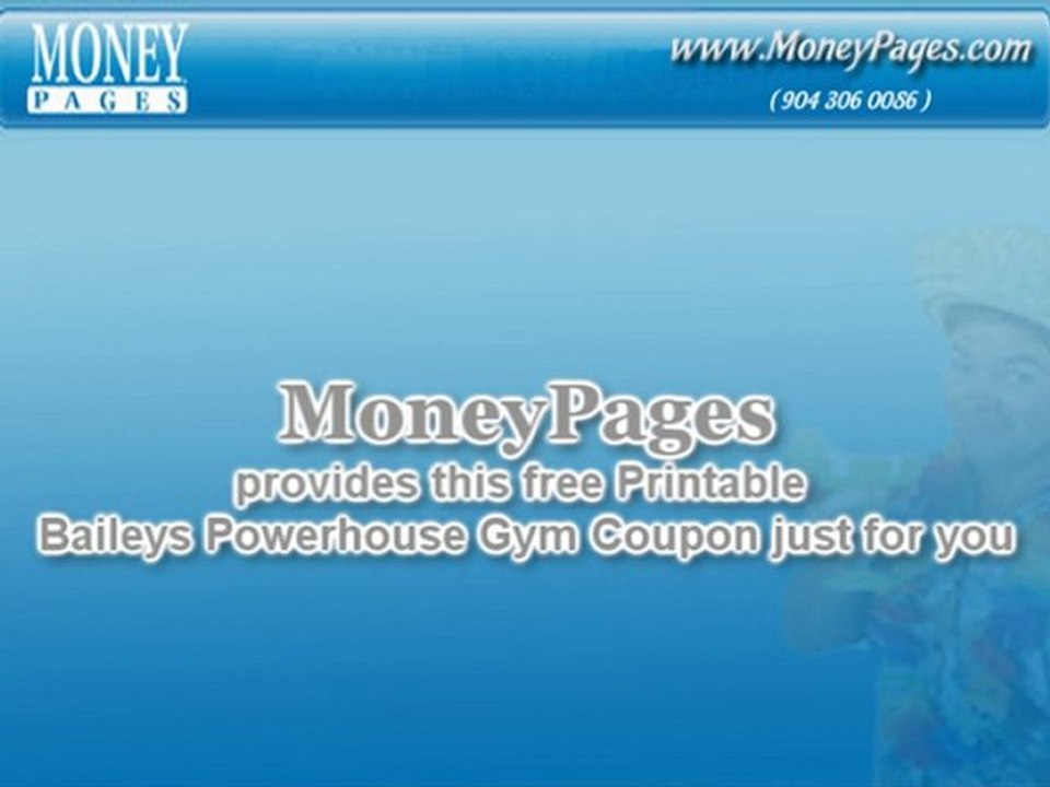 Printable Baileys Powerhouse Gym Coupon video Dailymotion