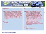 LE GUSTARÍA AYUDAR AL MEDIO AMBIENTE? CONVIERTA SU AUTO A EC