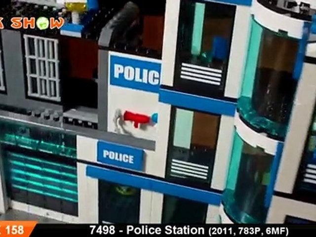 lego police station videos