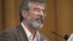 Gerry Adams Calls Irish-Americans to Activism
