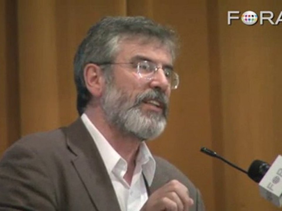 Gerry Adams Calls Irish-Americans to Activism