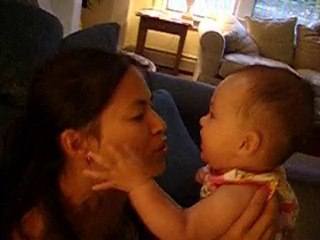 Elle and Lena at Hamptons (1) Aug 2006