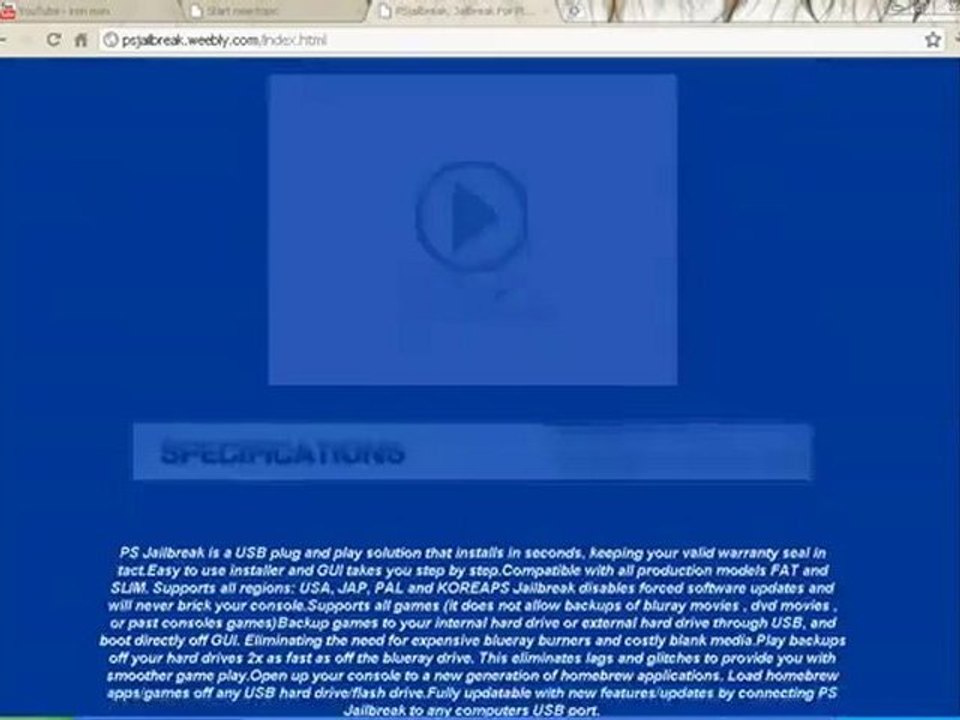 ModChip Jailbreak for 3.42 - 3.50 firmware PS3 - Download