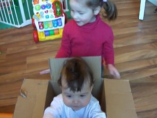 The cardboard box wins the best Xmas present again!