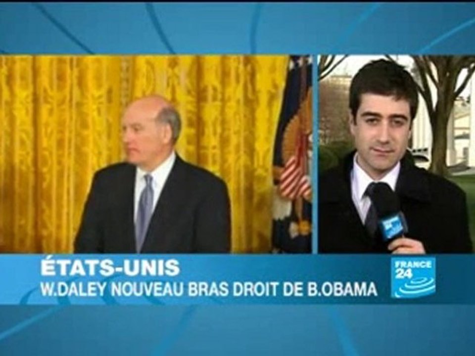 France24 - Obama nomme William Daley