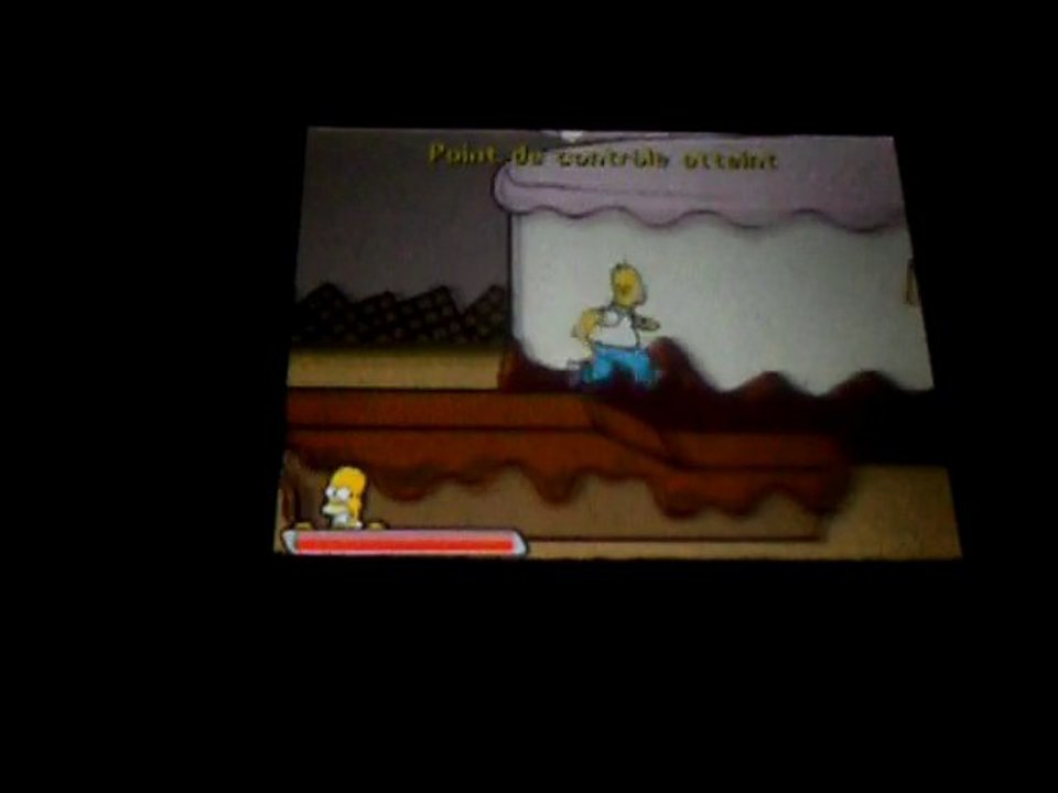 walktrougth les simpsons le jeu ds (1) le reve d'homer