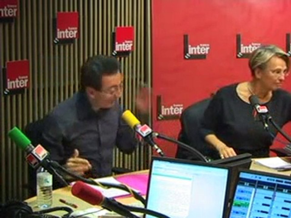 Chronique France Inter avec Michele Alliot Marie