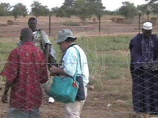 le puits et le maraîchage de Koro III, nov 2010