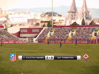 Atletico Madrid - Fiorentina 4-0 (pes 2011)