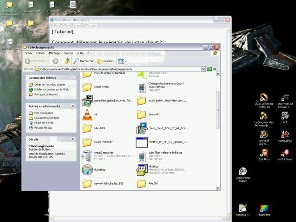Tuto debugg magazin