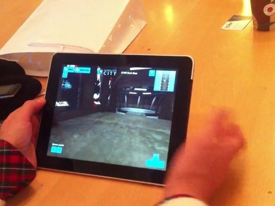 test run of interactive city