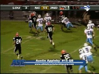 Austin Appleby #15 QB Hoover High School OHIO