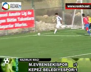 M.EVRENSEKİSPOR     :1 KEPEZ BELEDİYESPOR:1