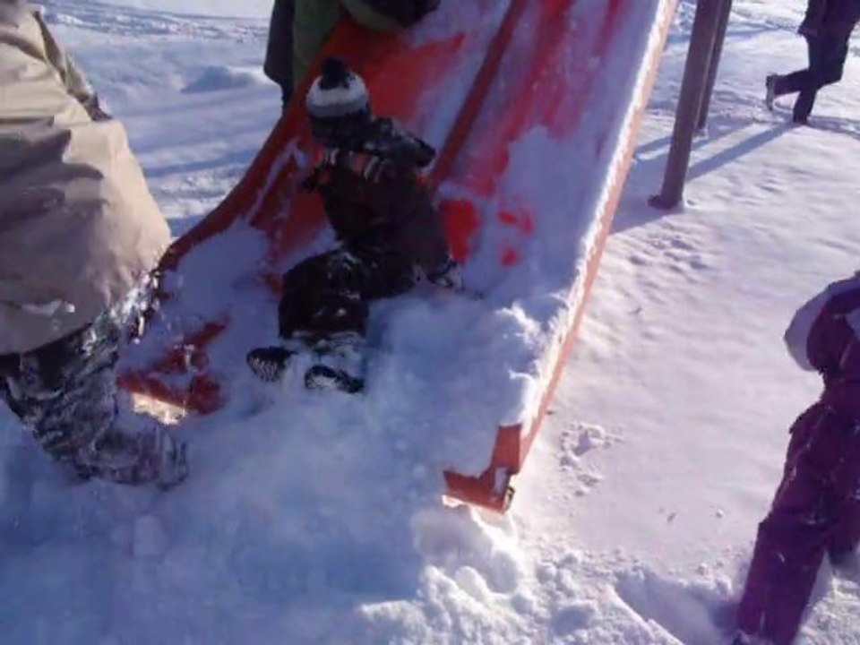 tobogan neige