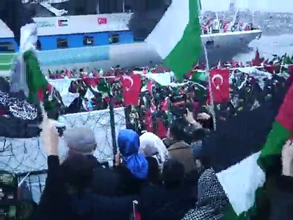 Mavimarmara  gemisini Muhteşem Karşılama töreni :::tebo44:::