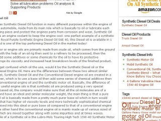 Synthetic Diesel Oil for Engine Protection 🚗