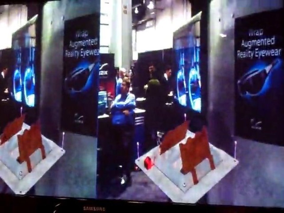 Réalité augmentée au CES 2011