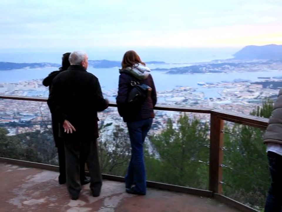 Toulon depuis le Mont Faron