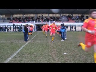 LES FLAMMES : usap espoirs vs Montpellier