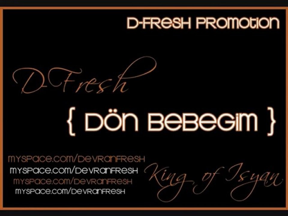 D-Fresh - Dön Bebeğim