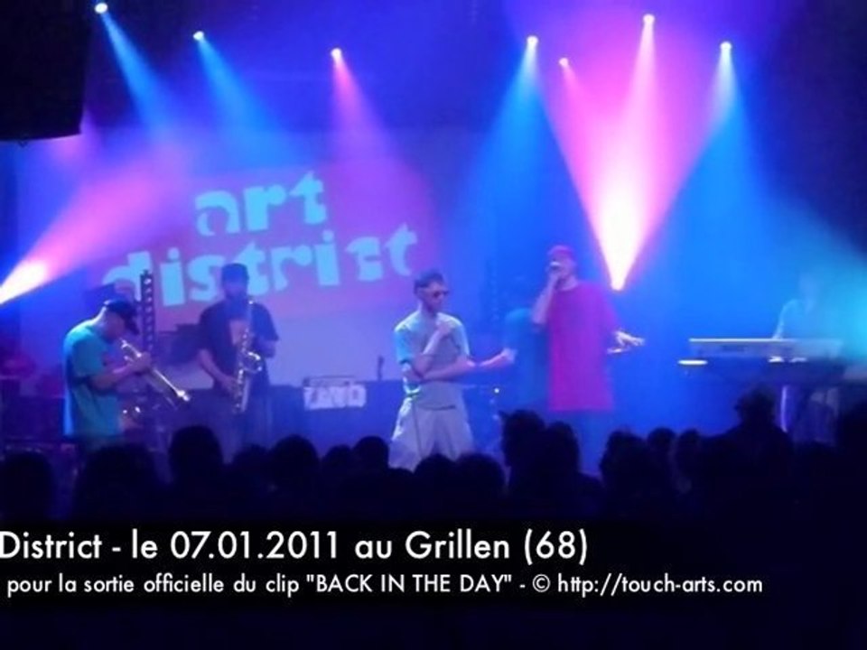 Art District au grillen le 07 janvier 2011 - Live