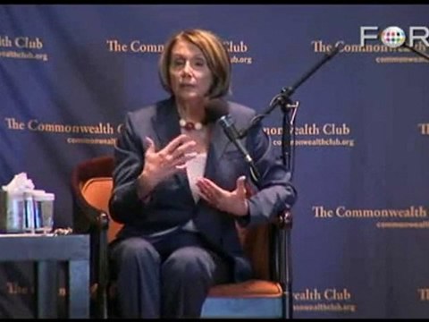 Nancy Pelosi Calls for Investigation of Economic Crisis