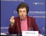 Shirin Ebadi Considers Iranian Laws Sexist and Unjust