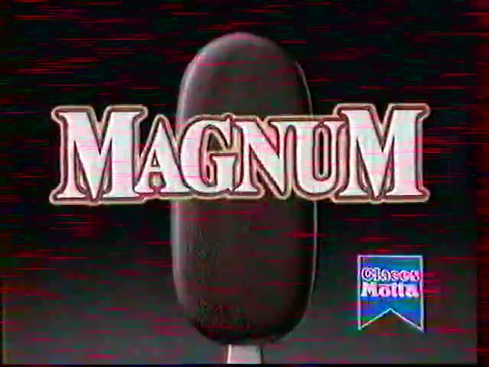 Publicité MAGNUM Glaces Motta 1995