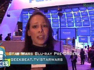 CES 2011 - Star Wars on Blu-ray - GeekBeat.TV