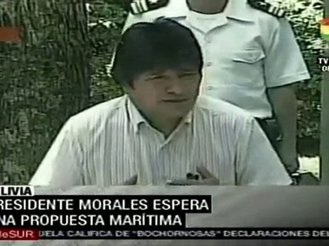 Morales confía en resolver pronto salida al mar con Chile