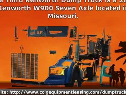 Kenworth Used Dump Truck Specials, Tandem, Tri, Quad, Quint