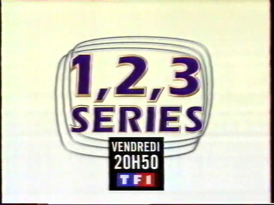 Bande Annonce De L'emission 1,2,3 Séries Juillet 1997 TF1