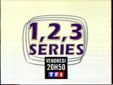Bande Annonce De L'emission 1,2,3 Séries Juillet 1997 TF1