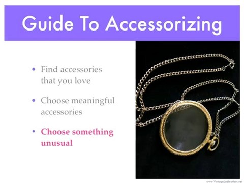 Helpful Guide to Accessorizing