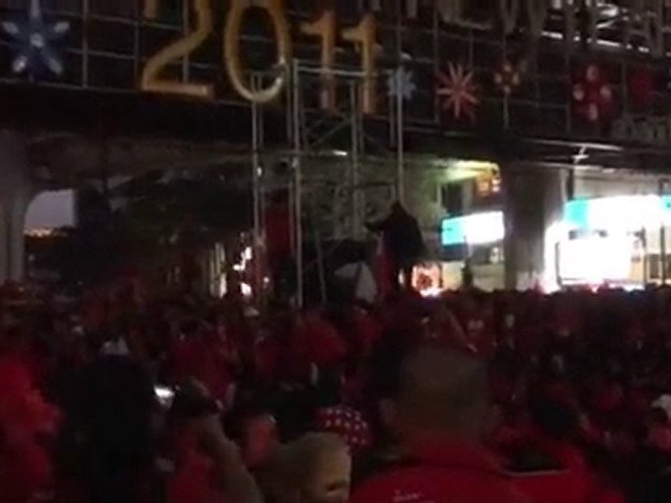 Red Shirts Anti-Government Protests in Bangkok Again
