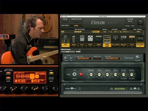 Eleven Rack - Pédales et amplis (La Boite Noire)