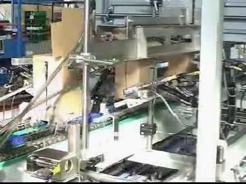 Suremballage en continu découpes wrap around