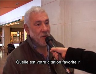 Micro-trottoir décembre 2010