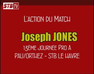 L'action du match Pau - STB