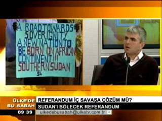 TASAM - SUDAN - UFUK TEPEBAŞ ÜLKEDE BU SABAH 10.01.2011 -2-