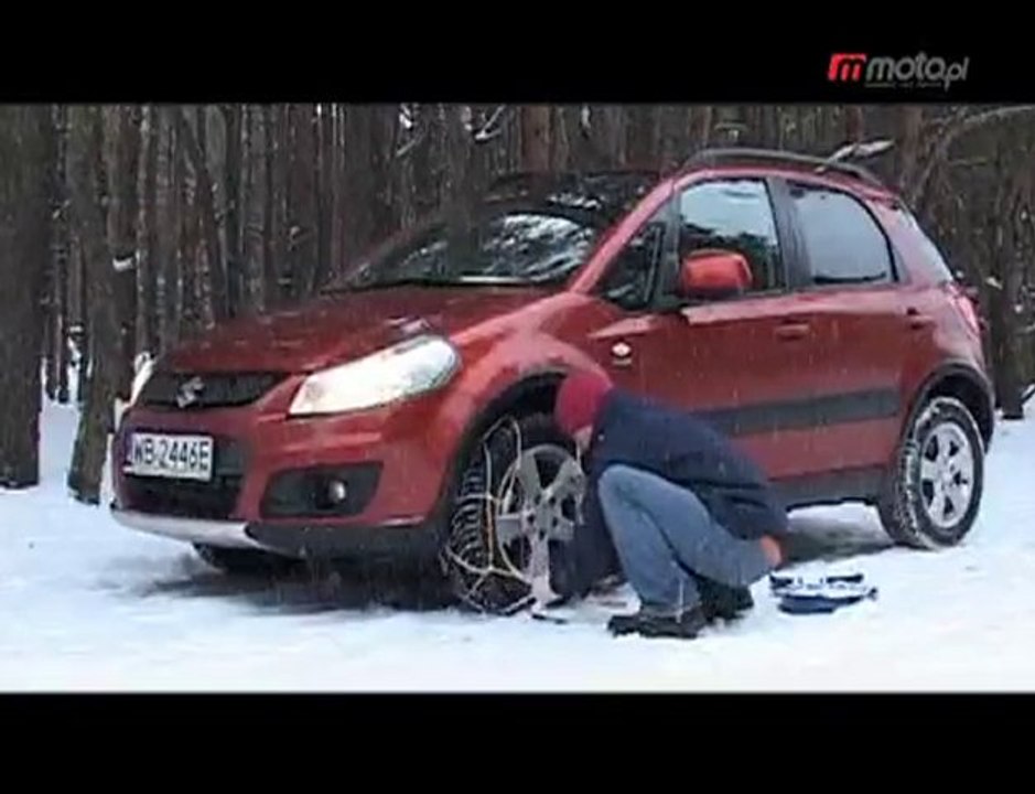 Jak zakładać łańcuchy śniegowe?