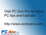 How to fix slow computer (www.pcdocpro.com)