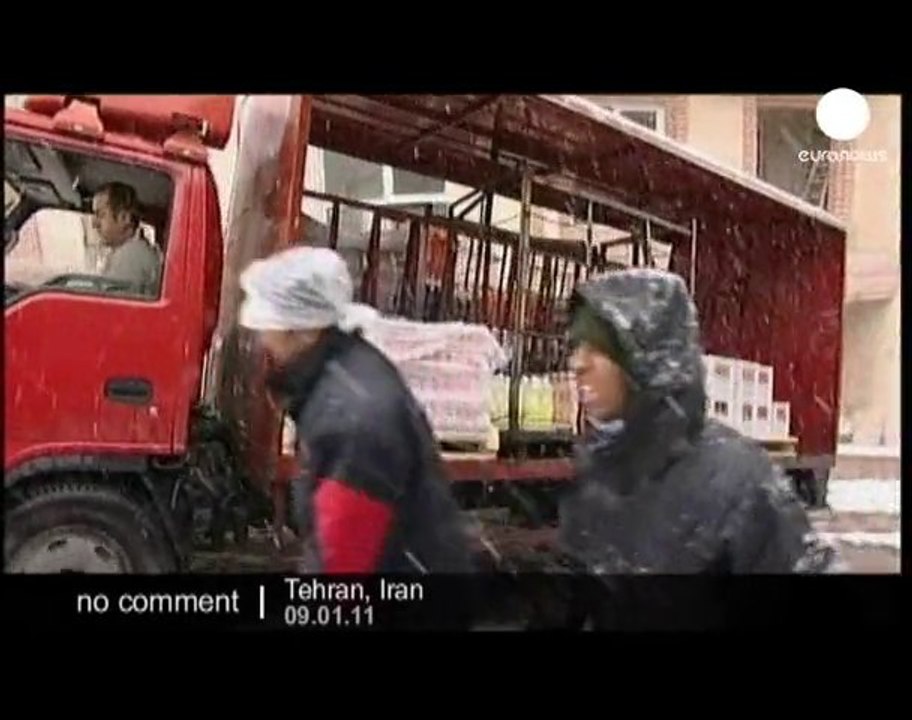 Heavy snowfall in Iran - no comment