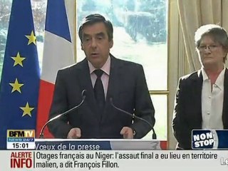 Fillon sur les otages au Niger