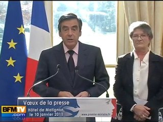 Fillon parle des Français tués lors de ses voeux