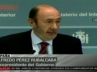 Gobierno español considera insuficiente declaración de ETA
