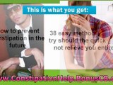 Constipation Home Remedy - Constipation Cures - Constipation