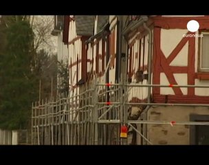 Winter thaw floods German rivers